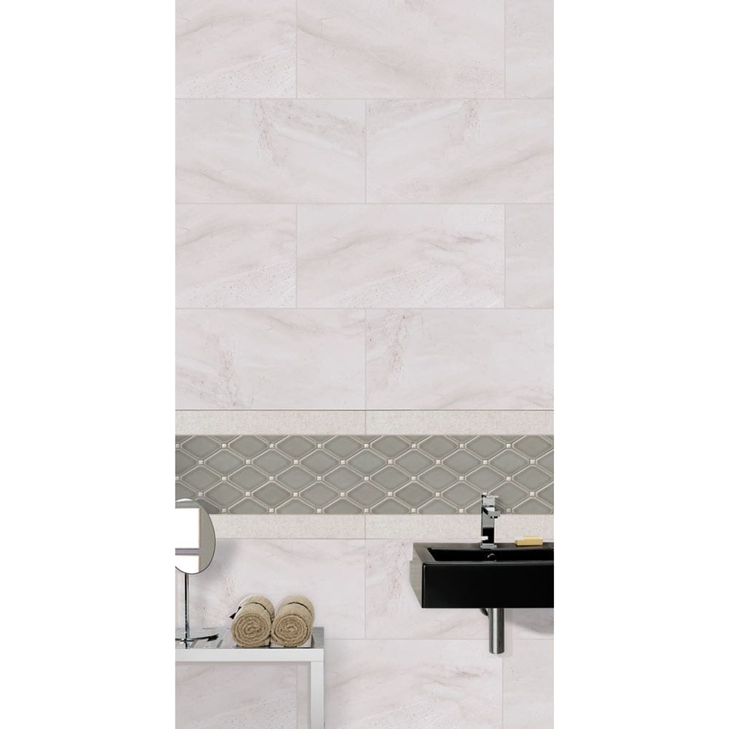 Adella Gris Glazed Ceramic Wall Tiles - MSI Collection