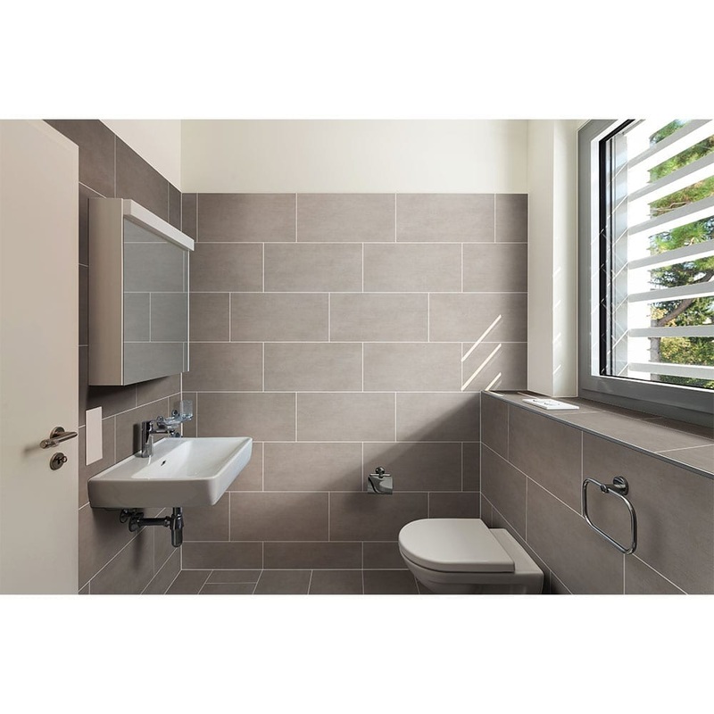 Gridscale Gris Ceramic Floor and Wall Tile 12"x24" Matte - MSI Collection