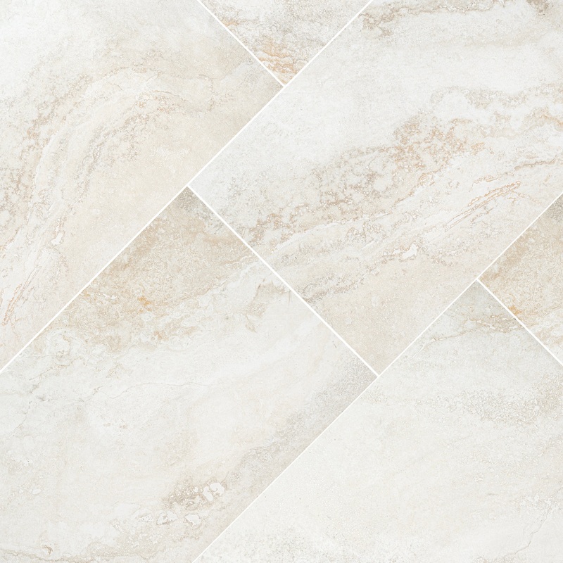 Livingstyle Travertino 18"x36" Matte Porcelain Floor And Wall Tile - MSI Collection