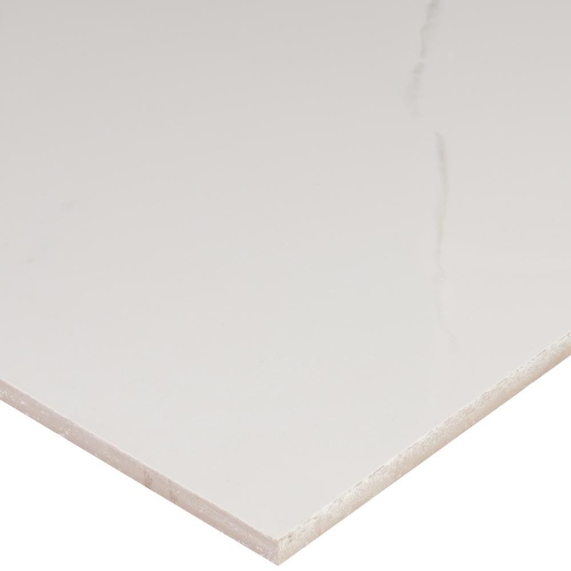 Pietra Carrara 12"x24" Glazed Polished Porcelain Floor and Wall Tile - MSI Collection
