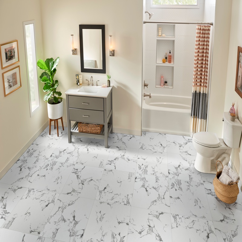 Pietra Statuario 24"x24" Matte Porcelain Floor and Wall Tile - MSI Collection