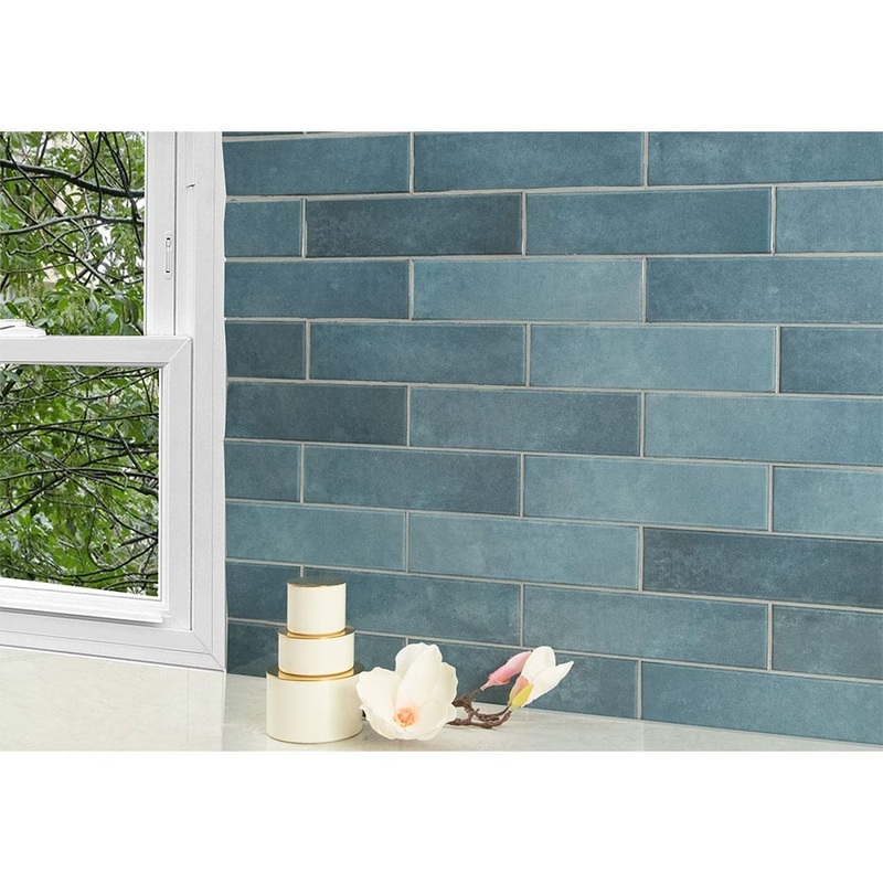 Renzo Denim Ceramic Wall Tile Glossy - MSI Collection